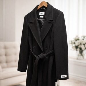 DKNY Women’s Long Trench Coat – New With Tags – Retail $350